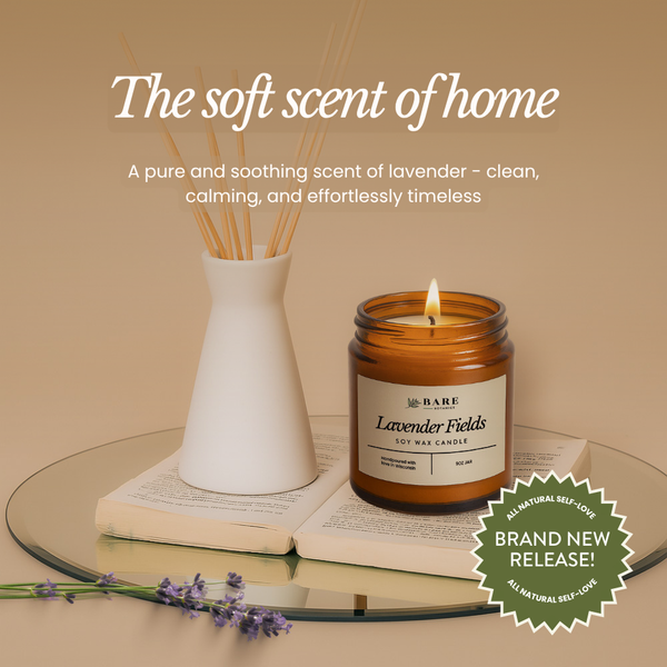 Lavender Fields Soy Wax Candle 9 oz