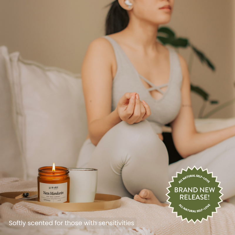 Yuzu Mandarin Soy Wax Candle 9 oz