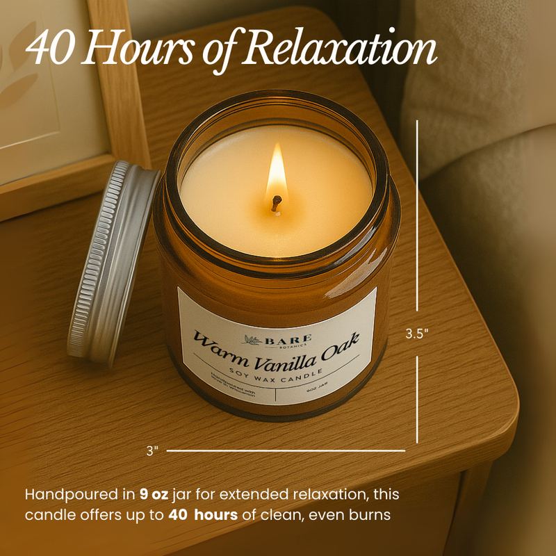 Yuzu Mandarin Soy Wax Candle 9 oz