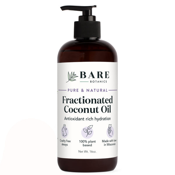 Pure Fractionated Coconut Oil Bare Botanics Skincare