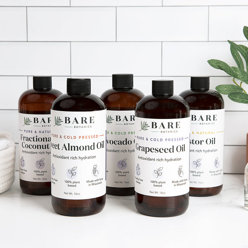 Pure Fractionated Coconut Oil Bare Botanics Skincare