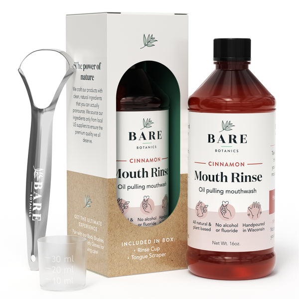 Cinnamon Oil Pulling Mouth Rinse