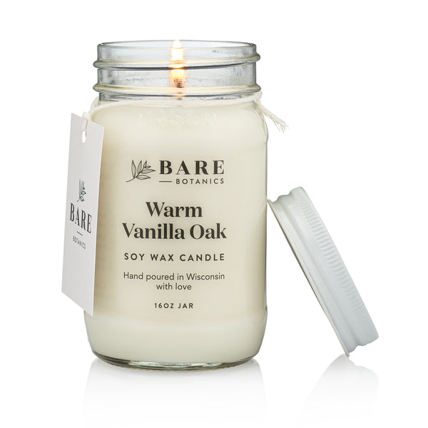 Warm Vanilla Oak Candle